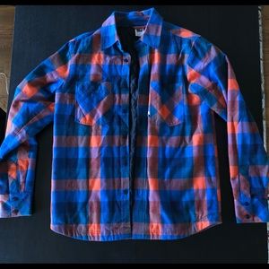 North Face Quilted Lined Flannel Medium
